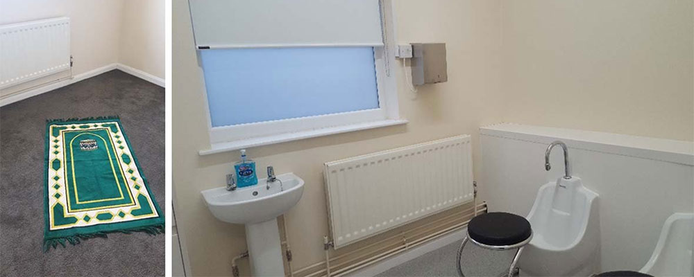 University Prayer Rooms