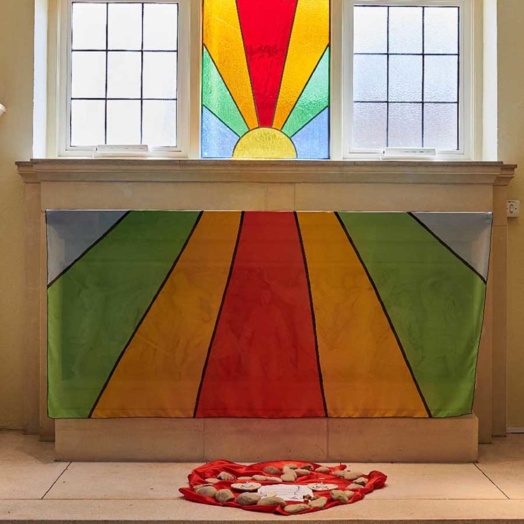 Southlands chapel colourful alter